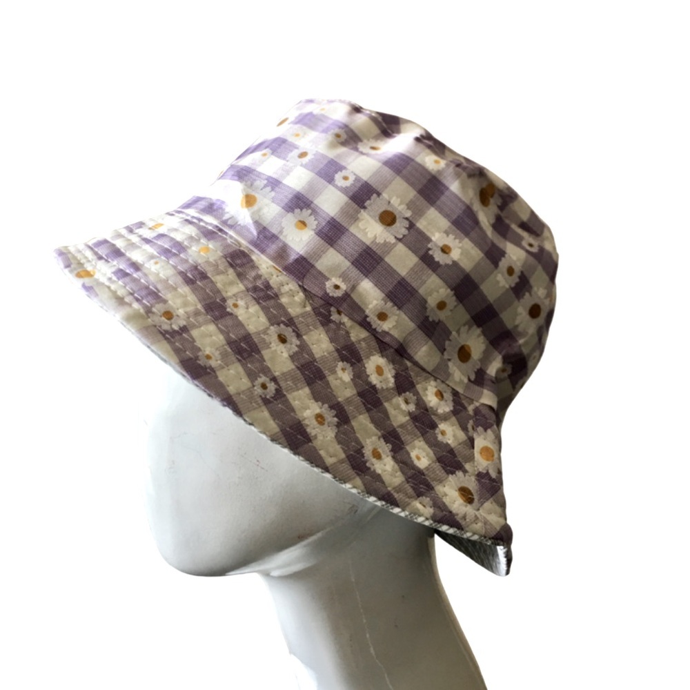 NWT Floral Reversible Bucket Hat. One Size
